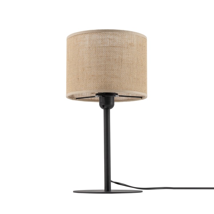 JUTA Lampka nocna 1 5552 TK Lighting Czarny Juta