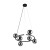 ANABELLE Lampa wisząca 6 6843 TK Lighting Czarny Grafitowy