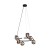 ANABELLE Lampa wisząca 6 6843 TK Lighting Czarny Grafitowy