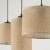 JUTA Lampa wisząca 3 4954 TK Lighting Czarny Juta