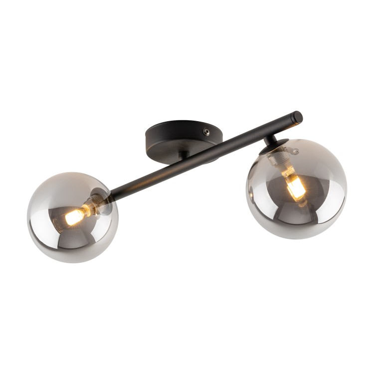 ESTERA BLACK Lampa sufitowa 2 6854 TK Lighting Czarny Grafitowy