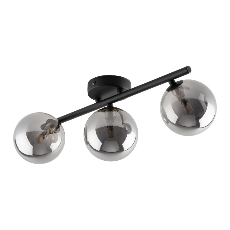 ESTERA BLACK Lampa sufitowa 3 6855 TK Lighting Czarny Grafitowy
