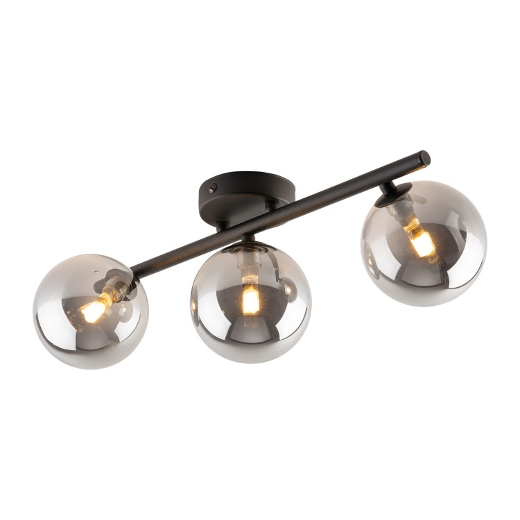 ESTERA BLACK Lampa sufitowa 3 6855 TK Lighting Czarny Grafitowy