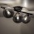 ESTERA BLACK Lampa sufitowa 3 6855 TK Lighting Czarny Grafitowy