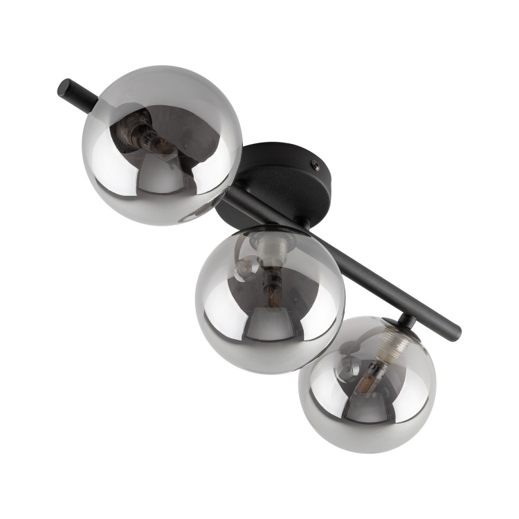 ESTERA BLACK Lampa sufitowa 3 6855 TK Lighting Czarny Grafitowy