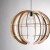 VENUS WOOD Lampa wisząca 1 L 6888 TK Lighting  Brązowy