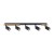 COVER WOOD Lampa sufitowa 5 5777 TK Lighting Czarny Czarny