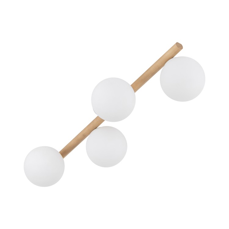 ESTERA WOOD Lampa sufitowa 4 5769 TK Lighting Biały, Sosna Biały