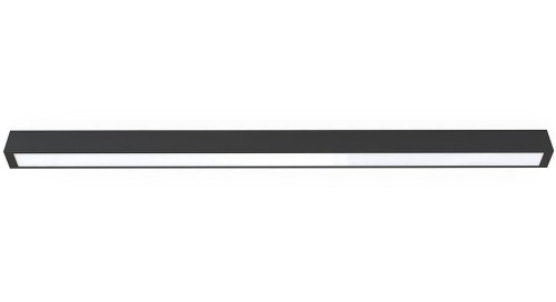 Oprawa liniowa Lampa spot STRAIGHT CEILING LED L BLACK 7600 NOWODVORSKI Lighting 120 cm T8 Loft nowoczesna sufitowa oświetleniowa natynkowa czarna Inspiracje Premium