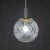 CADIX GOLD Lampa wisząca 1 PŁ 759 TK Lighting Złoty Transparentny
