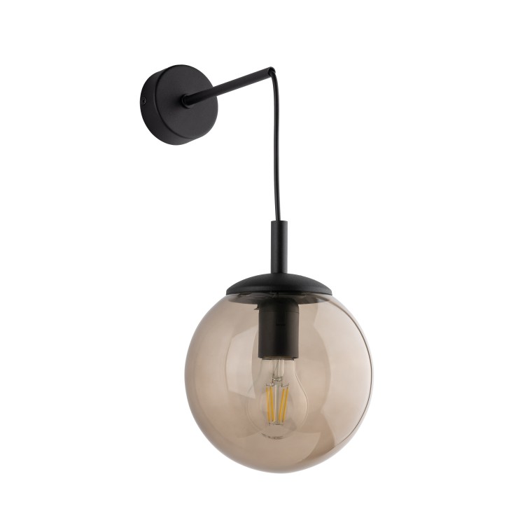 ESME TOPAZ Kinkiet 1 5389 TK Lighting Czarny Brązowy