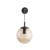 ESME TOPAZ Kinkiet 1 5389 TK Lighting Czarny Brązowy