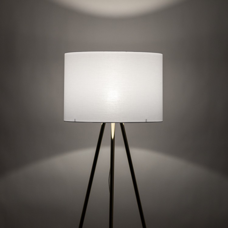 UMBERTO WHITE GOLD Lampa podłogowa 1 6637 TK Lighting Złoty Biały