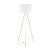 UMBERTO WHITE GOLD Lampa podłogowa 1 6637 TK Lighting Złoty Biały