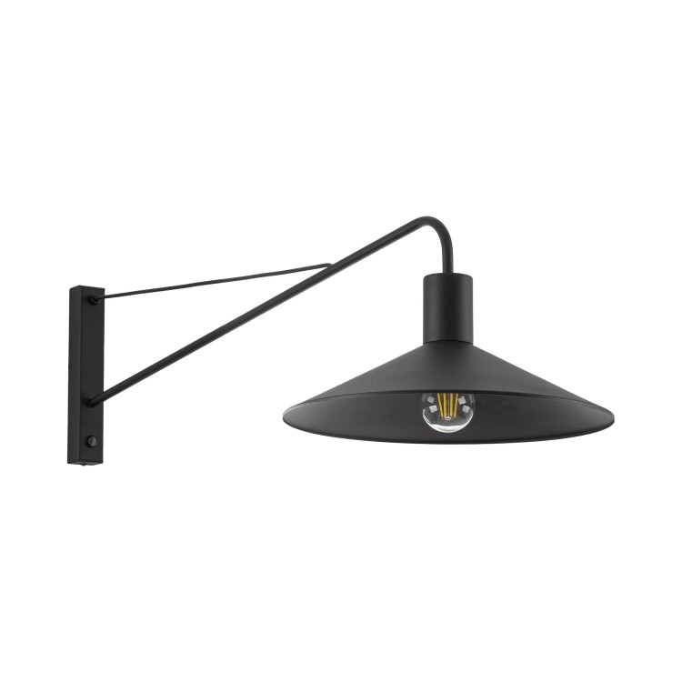 JUMP Kinkiet 1 6638 TK Lighting Czarny Czarny