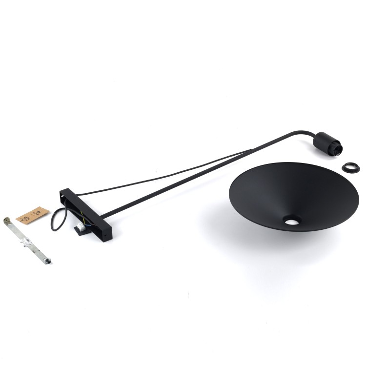 JUMP Kinkiet 1 6638 TK Lighting Czarny Czarny
