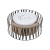 HARMONY NATURE Lampa sufitowa 4 500 5940 TK Lighting Biały Juta, Czarny