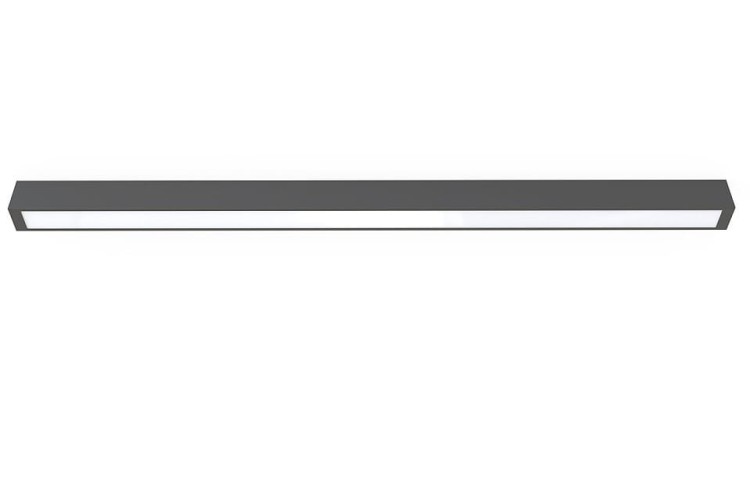 Oprawa liniowa Lampa spot STRAIGHT CEILING LED L GRAPHITE 7551 NOWODVORSKI Lighting 120cm T8 Loft nowoczesna sufitowa oświetleniowa natynkowa grafitowa Inspiracje Premium