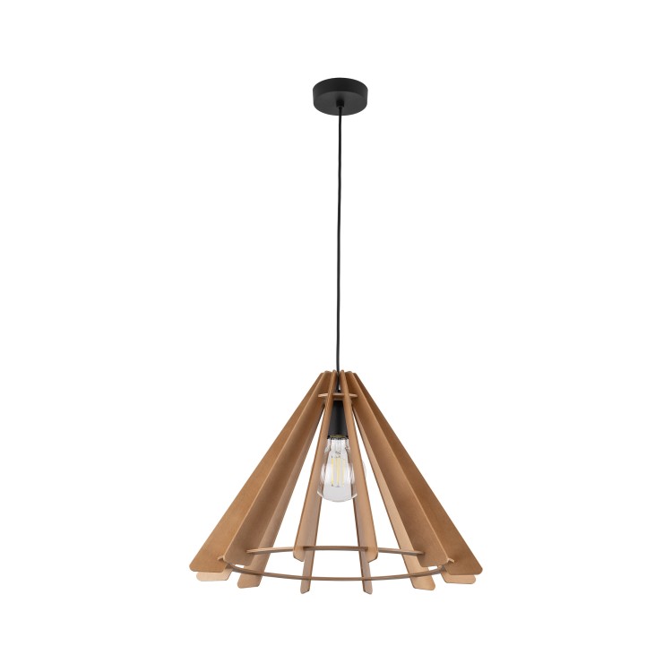 ERIS WOOD Lampa wisząca 1 M 6586 TK Lighting  Brązowy