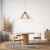ERIS WOOD Lampa wisząca 1 M 6586 TK Lighting  Brązowy