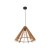 ERIS WOOD Lampa wisząca 1 M 6586 TK Lighting  Brązowy