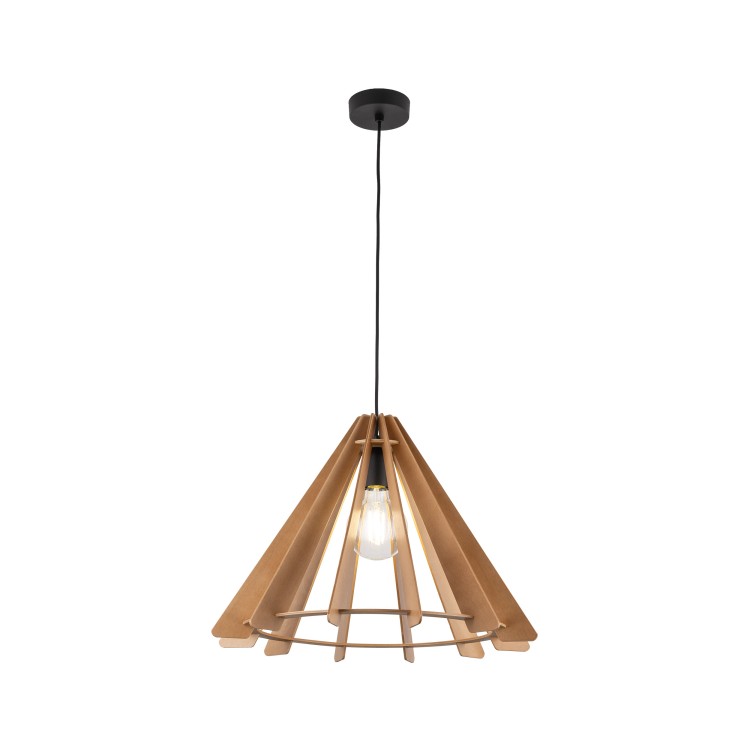 ERIS WOOD Lampa wisząca 1 M 6586 TK Lighting  Brązowy