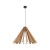 ERIS WOOD Lampa wisząca 1 L 6611 TK Lighting Czarny