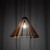 ERIS WOOD Lampa wisząca 1 L 6611 TK Lighting Czarny