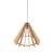 ERIS WOOD Lampa wisząca 1 L 6611 TK Lighting Czarny