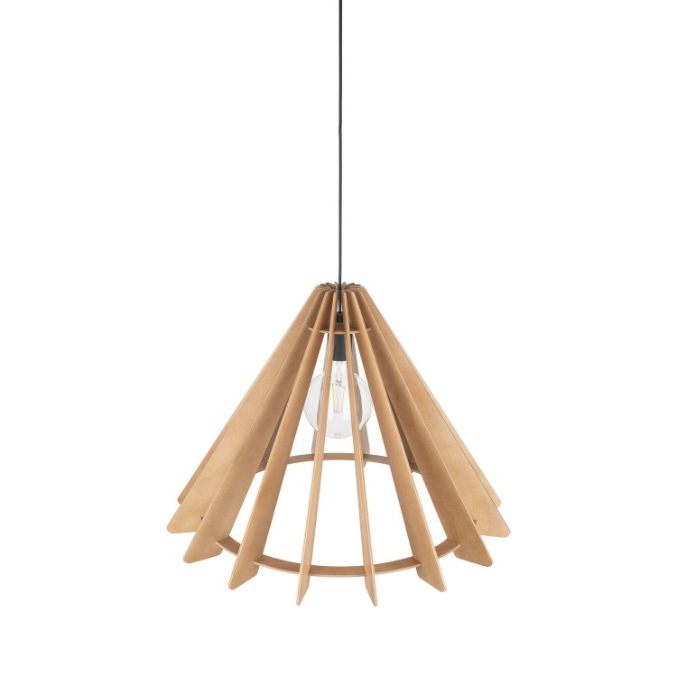 ERIS WOOD Lampa wisząca 1 L 6611 TK Lighting Czarny