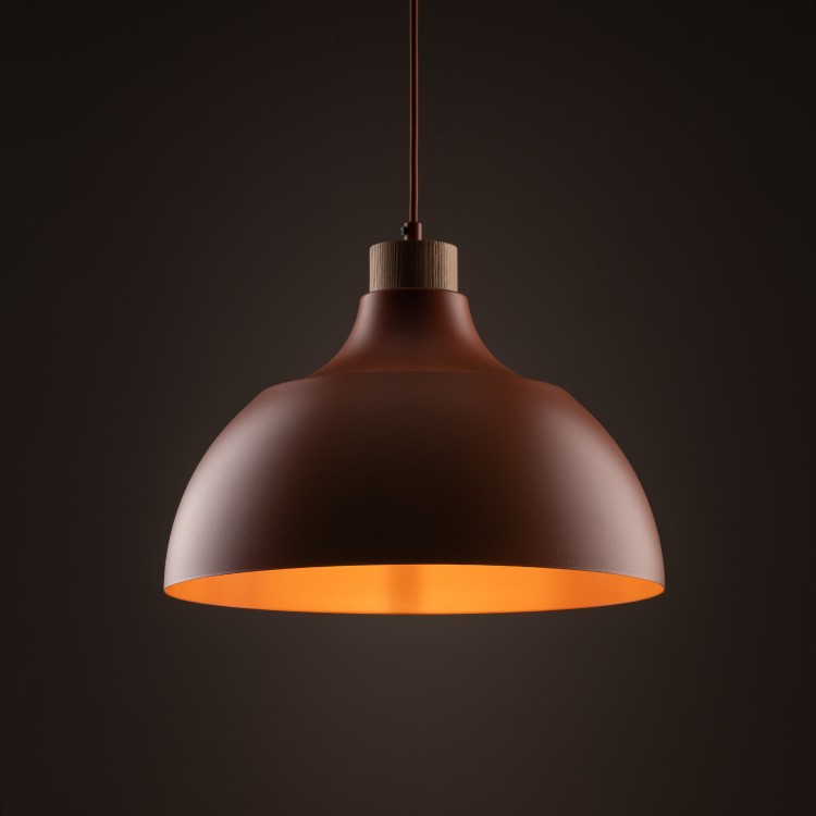 CAP BRICK Lampa wisząca 1 6927 TK Lighting Ceglasty Sosna