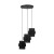 CALISTO BLACK Lampa wisząca 3 Koło 5981 TK Lighting Czarny Czarny