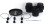 CALISTO BLACK Lampa wisząca 3 Koło 5981 TK Lighting Czarny Czarny