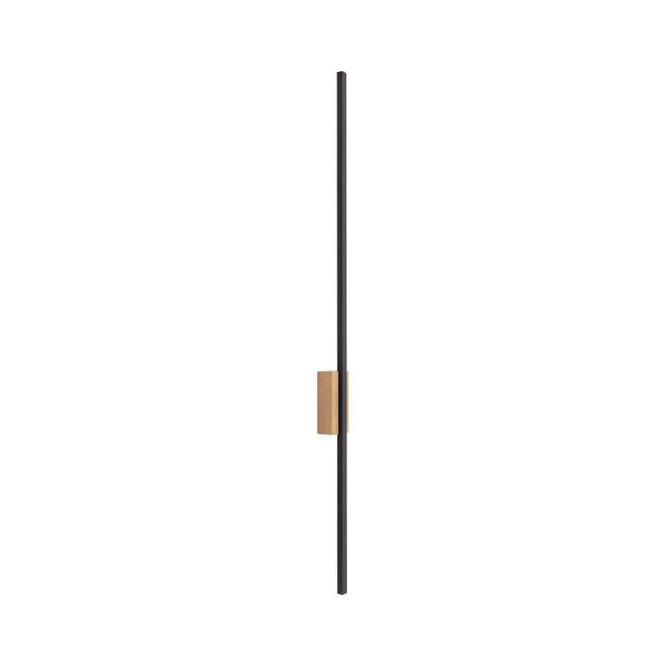 FLASH WOOD SOSNA Kinkiet 1 LED L 6411 TK Lighting Sosna, Czarny