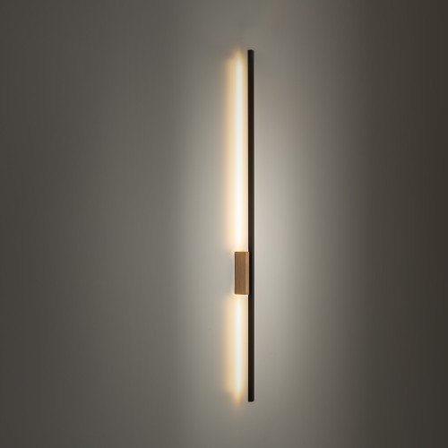 FLASH WOOD SOSNA Kinkiet 1 LED L 6411 TK Lighting Sosna, Czarny