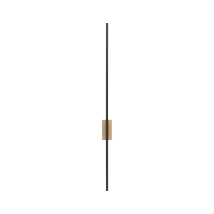 FLASH WOOD SOSNA Kinkiet 1 LED L 6411 TK Lighting Sosna, Czarny