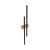 FLASH WOOD SOSNA Kinkiet 2 LED 6416 TK Lighting Sosna, Czarny