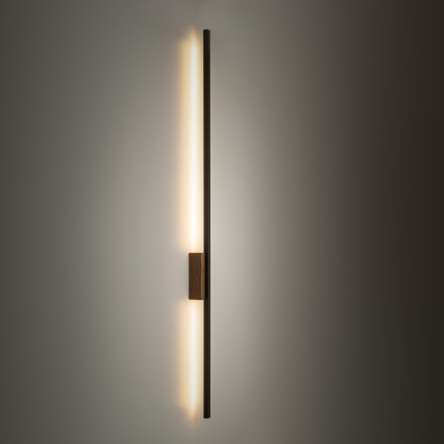 FLASH WOOD ORZECH Kinkiet 1 LED L 6431 TK Lighting Orzech, Czarny