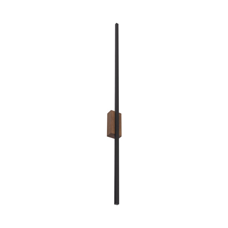 FLASH WOOD ORZECH Kinkiet 1 LED L 6431 TK Lighting Orzech, Czarny