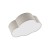 CLOUD LINEN Lampa sufitowa 2 10006 TK Lighting Biały Biały, Len