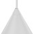 CONO WHITE Lampa wisząca 1 S 10007 TK Lighting Biały Biały