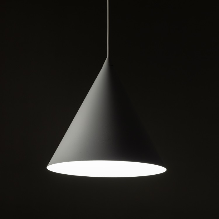 CONO WHITE Lampa wisząca 1 M 10008 TK Lighting Biały Biały