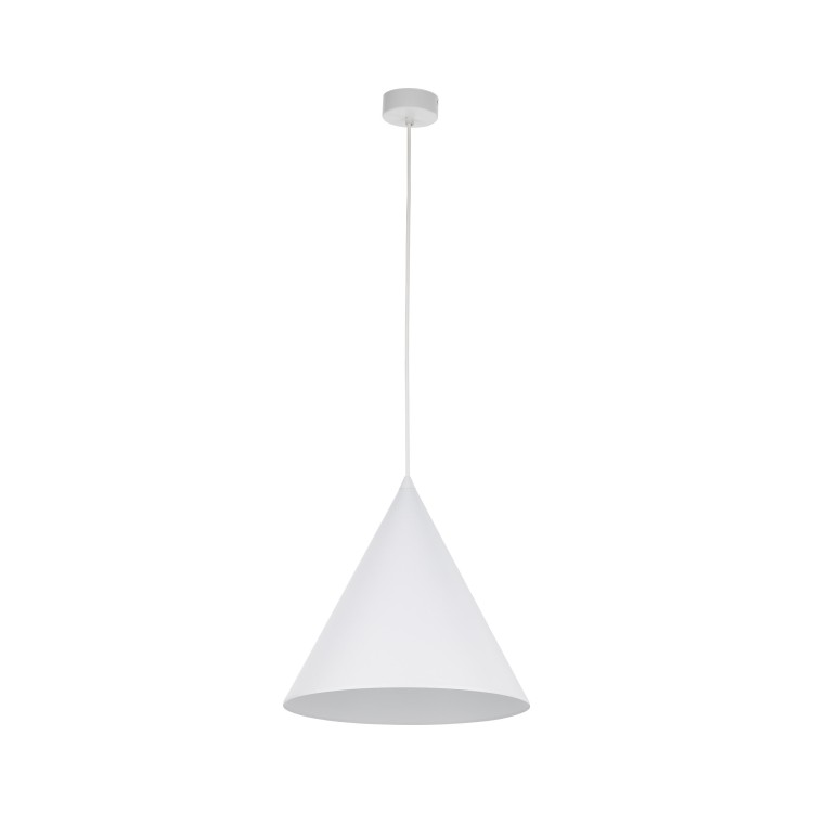 CONO WHITE Lampa wisząca 1 L 10009 TK Lighting Biały Biały