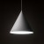 CONO WHITE Lampa wisząca 1 L 10009 TK Lighting Biały Biały
