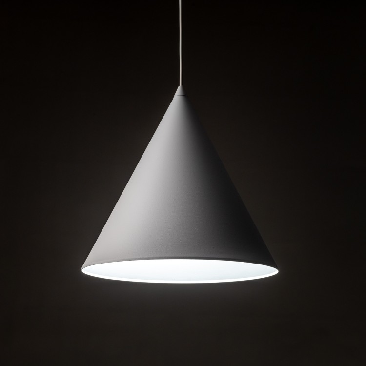 CONO WHITE Lampa wisząca 1 L 10009 TK Lighting Biały Biały