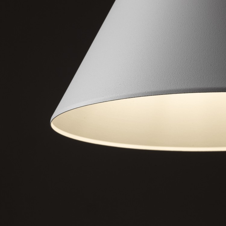 CONO WHITE Lampa wisząca 1 L 10009 TK Lighting Biały Biały