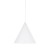 CONO WHITE Lampa wisząca 1 L 10009 TK Lighting Biały Biały