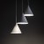 CONO WHITE Lampa wisząca 3 Koło 10012 TK Lighting Biały Biały
