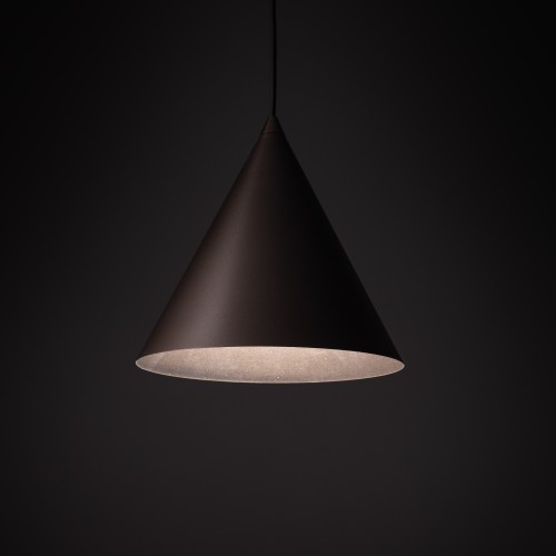 CONO BROWN Lampa wisząca 1 M 10037 TK Lighting Brązowy Brązowy