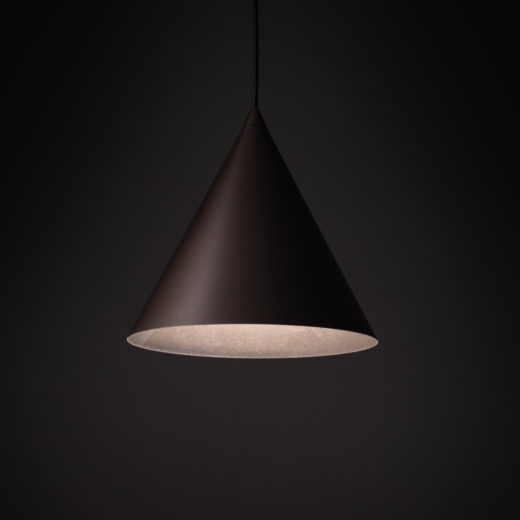CONO BROWN Lampa wisząca 1 M 10037 TK Lighting Brązowy Brązowy